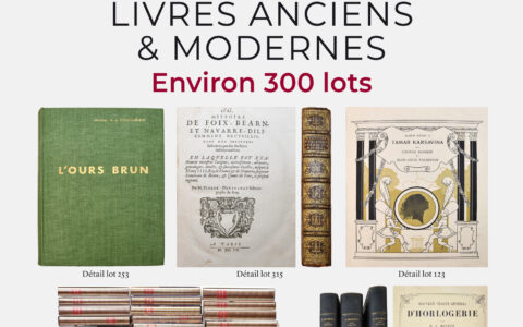 Livres anciens et modernes – 10 juillet 2025 – Sumann Enchères Tarbes.